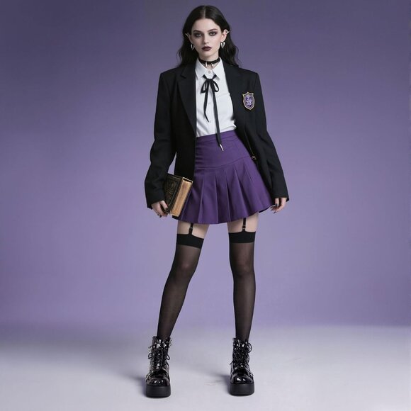 Women Polyurethane Blackpatent Wedge Round Toe Buckle Leather Platform Boots - Picture 4 of 7